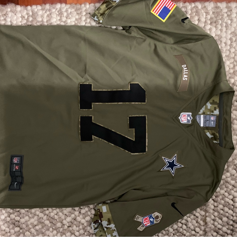 Dallas Olive Green NFL Jersey